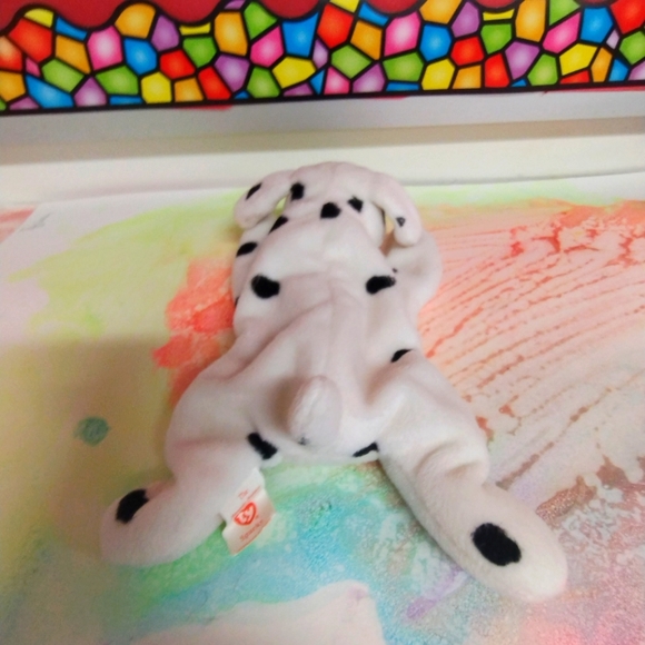 ✓TY Beanie Baby - Sparky the Dalmatian Dog - Picture 6 of 9
